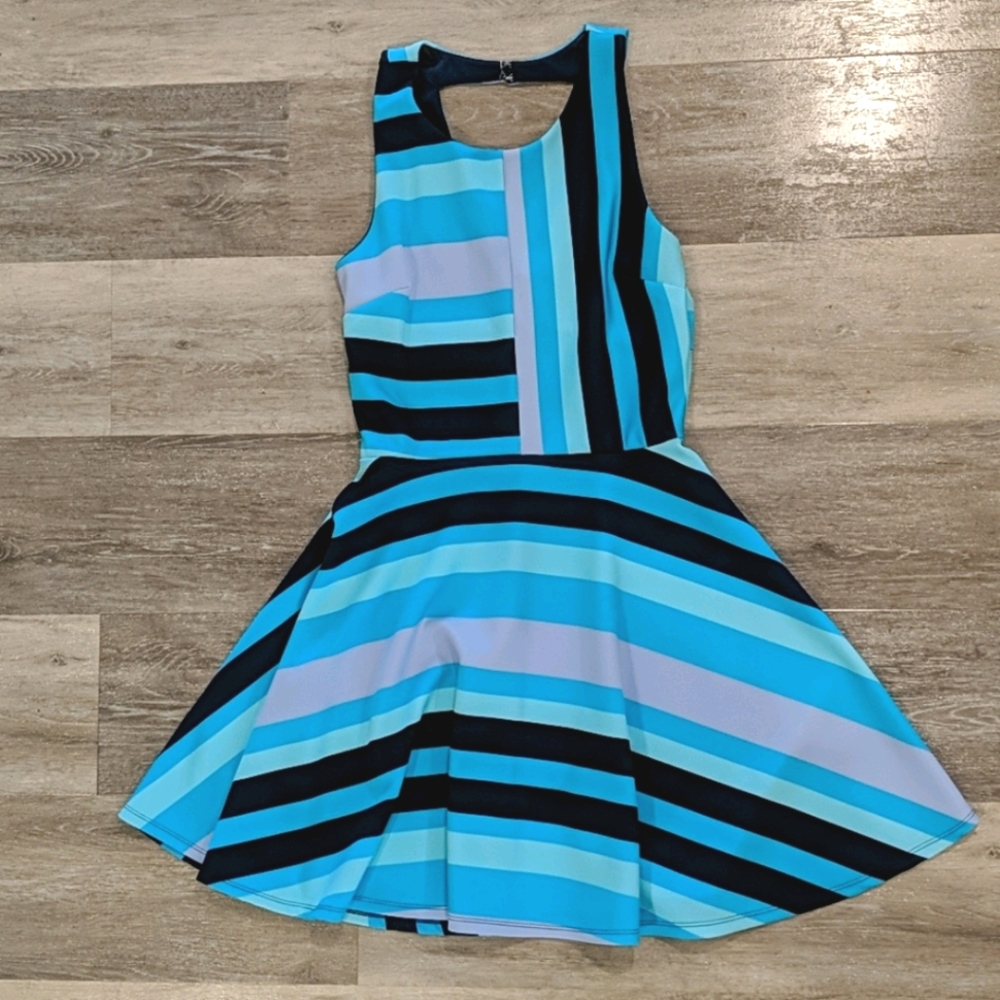 Pixley Blue sleeveless dress
